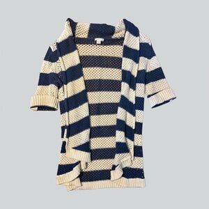 Xhilaration Crochet-Style Short-Sleeve Cardigan